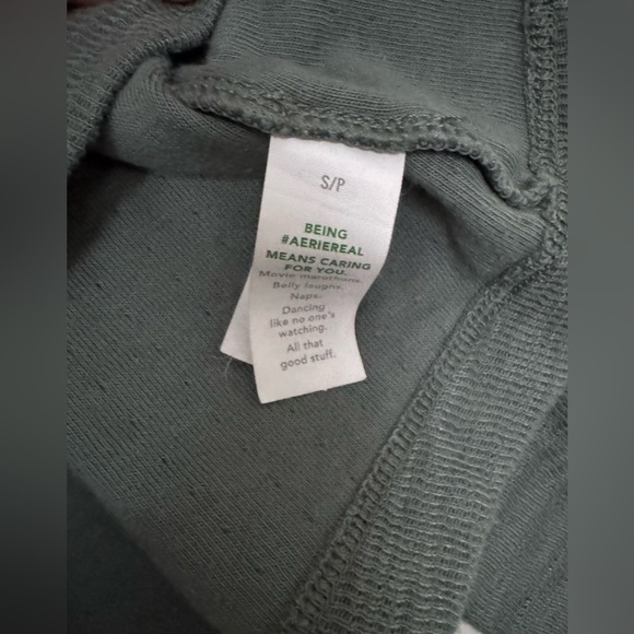 Aerie Sage Green Knit Top - Picture 3 of 4